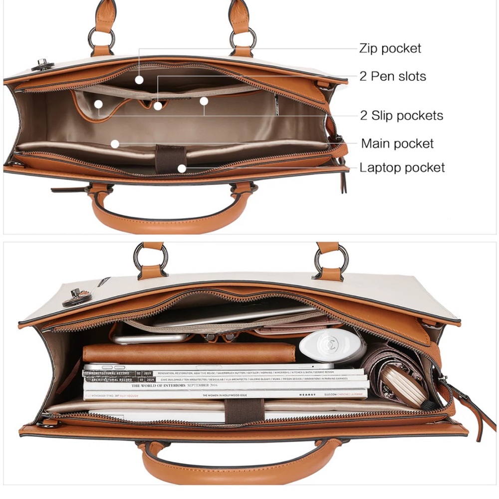 Bostanten Briefcase Laptop Bag - Picture 7 of 8
